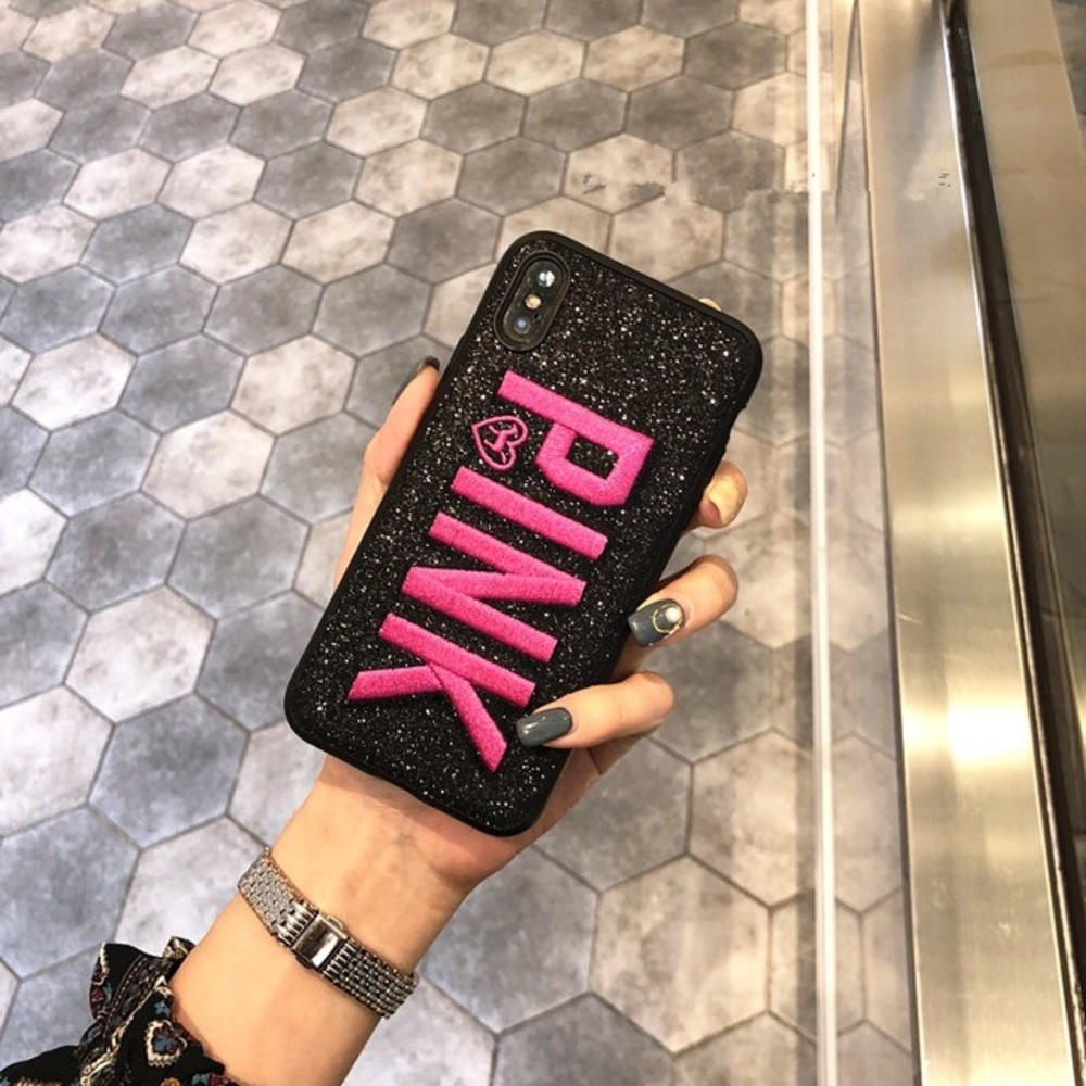 1 LEFT! IPHONE X PINK(Victoria secret) CASE - Picture 2 of 8